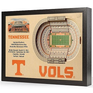 Tennessee Vols --- 25-Layer StadiumView 3D Wall Art