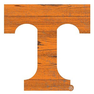Tennessee Vols --- Distressed Logo Cutout Sign