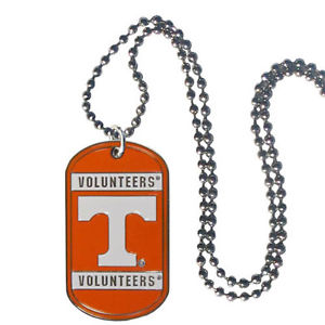 Tennessee Vols --- Neck Tag Necklace