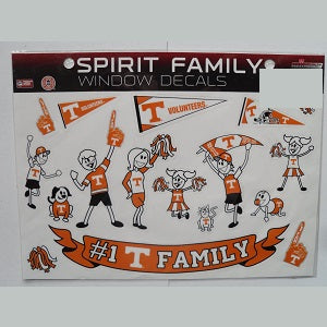 Tennessee Vols --- Spirit Family Window Decal