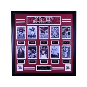 Alabama Crimson Tide --- All Time Greats Signature Plaque
