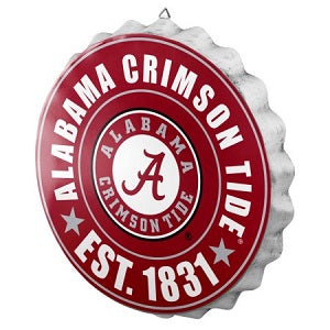 Alabama Crimson Tide --- Bottle Cap Sign