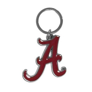 Alabama Crimson Tide --- Enameled Key Ring