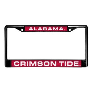 Alabama Crimson Tide --- Laser Cut License Plate Frame
