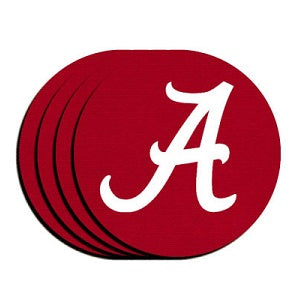 Alabama Crimson Tide --- Neoprene Coasters 4-pk