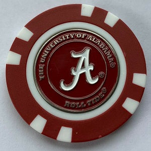 Alabama Crimson Tide --- Poker Chip Ball Marker