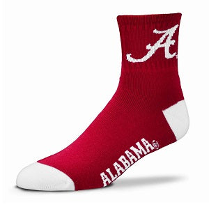 Alabama Crimson Tide --- Team Color Crew Socks