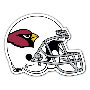 Arizona Cardinals --- 12in Logo Magnet