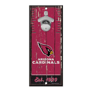 Arizona Cardinals --- Bottle Opener Sign