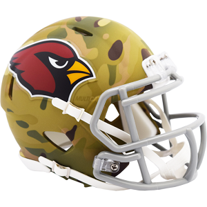 Arizona Cardinals --- Camo Helmet Mini