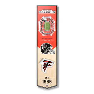 Atlanta Falcons --- 3-D StadiumView Banner - Large