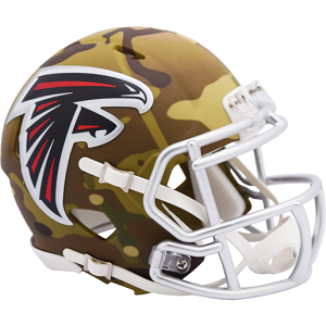 Atlanta Falcons --- Camo Helmet Mini