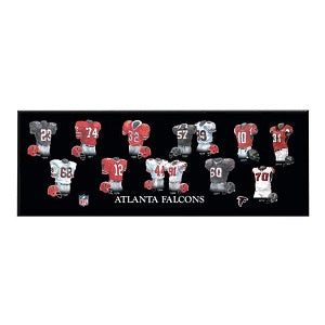 Atlanta Falcons --- Legacy Uniform Plaque