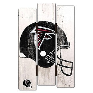 Atlanta Falcons --- Wood Fence Sign