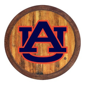 Auburn Tigers --- Faux Barrel Top Sign