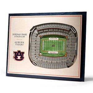 Auburn Tigers --- 5-Layer StadiumView Wall Art