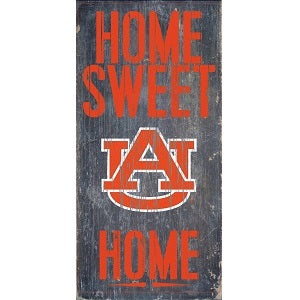 Auburn Tigers --- Home Sweet Home Wood Sign