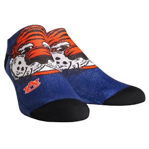 Auburn Tigers --- Mascot Low Cut Socks