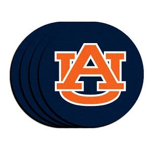 Auburn Tigers --- Neoprene Coasters 4-pk