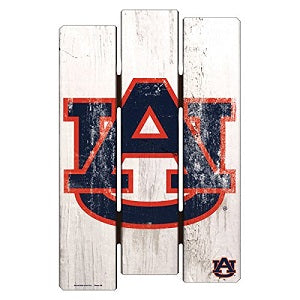 Auburn Tigers --- Wood Fence Sign
