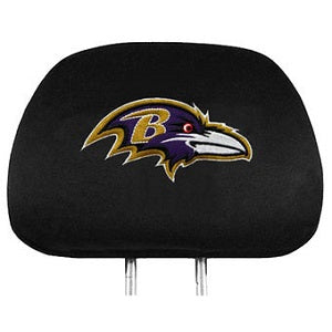 Baltimore Ravens --- Head Rest Covers