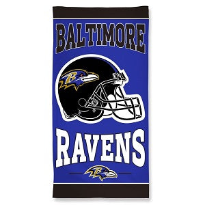 Baltimore Ravens --- Beach Towel