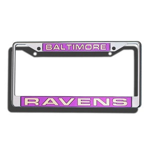 Baltimore Ravens --- Laser Cut License Plate Frame
