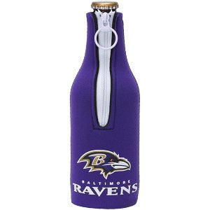 Baltimore Ravens --- Neoprene Bottle Cooler