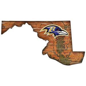 Baltimore Ravens --- Roadmap State Sign