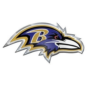 Baltimore Ravens --- Team Color Emblem