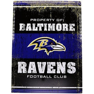 Baltimore Ravens --- Team Tin Sign