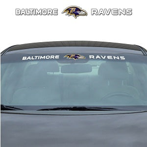 Baltimore Ravens --- Windshield Decal