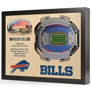 Buffalo Bills --- 25-Layer StadiumView 3D Wall Art