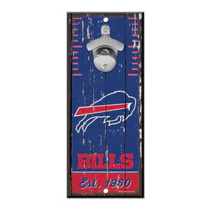 Buffalo Bills --- Bottle Opener Sign