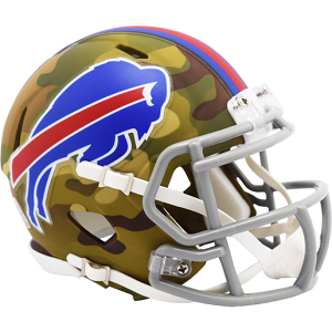 Buffalo Bills --- Camo Mini Helmet