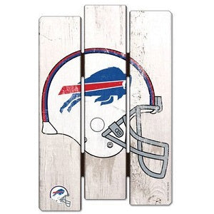 Buffalo Bills --- Wood Fence Sign