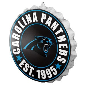 Carolina Panthers --- Bottle Cap Sign
