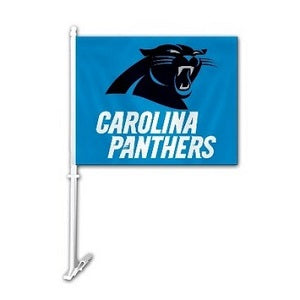 Carolina Panthers --- Car Flag