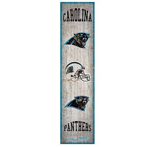 Carolina Panthers --- Distressed Heritage Banner