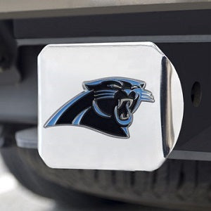 Carolina Panthers --- Chrome Hitch Cover