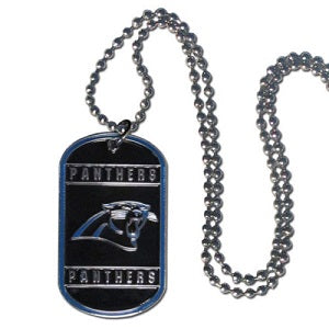 Carolina Panthers --- Neck Tag Necklace