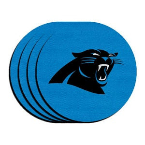 Carolina Panthers --- Neoprene Coasters 4-pk