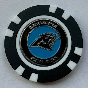 Carolina Panthers --- Poker Chip Ball Marker