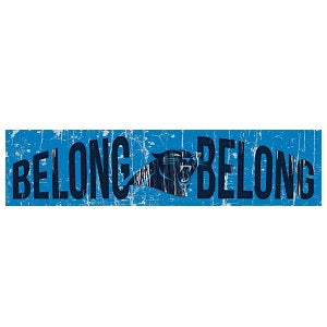 Carolina Panthers --- Slogan Wood Sign