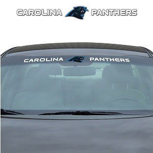 Carolina Panthers --- Windshield Decal