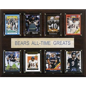Chicago Bears --- All-Time Greats Plaque