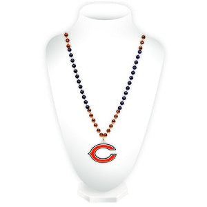 Chicago Bears --- Mardi Gras Beads