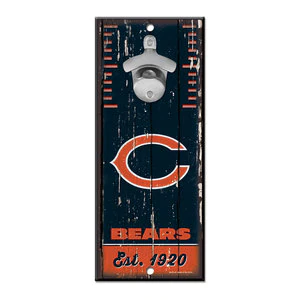 Chicago Bears --- Bottle Opener Sign
