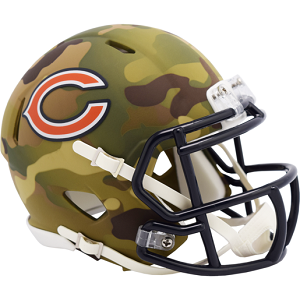 Chicago Bears --- Camo Mini Helmet