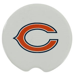 Chicago Bears --- Ceramic Car Coasters 2-pk